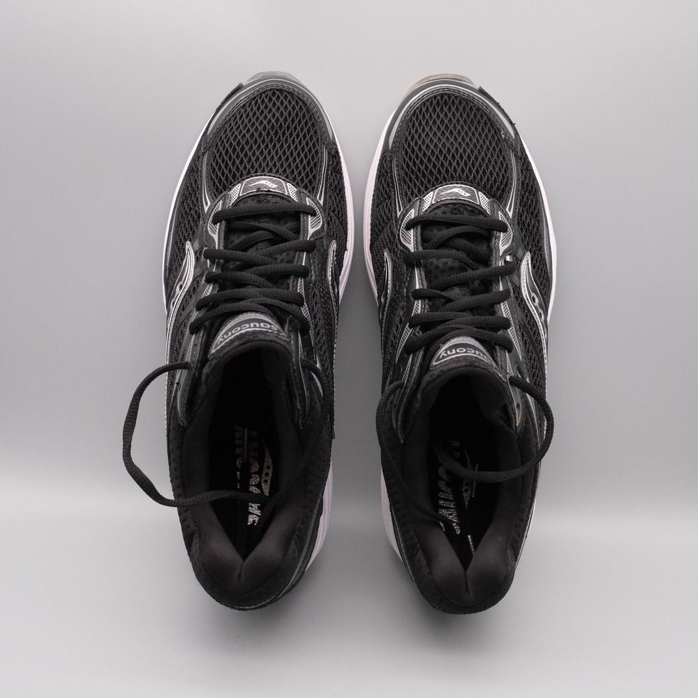 Saucony OG ProGrid Omni 9 Black Silver Athletic Runner Mens 11 S70900-2 - Picture 7 of 12